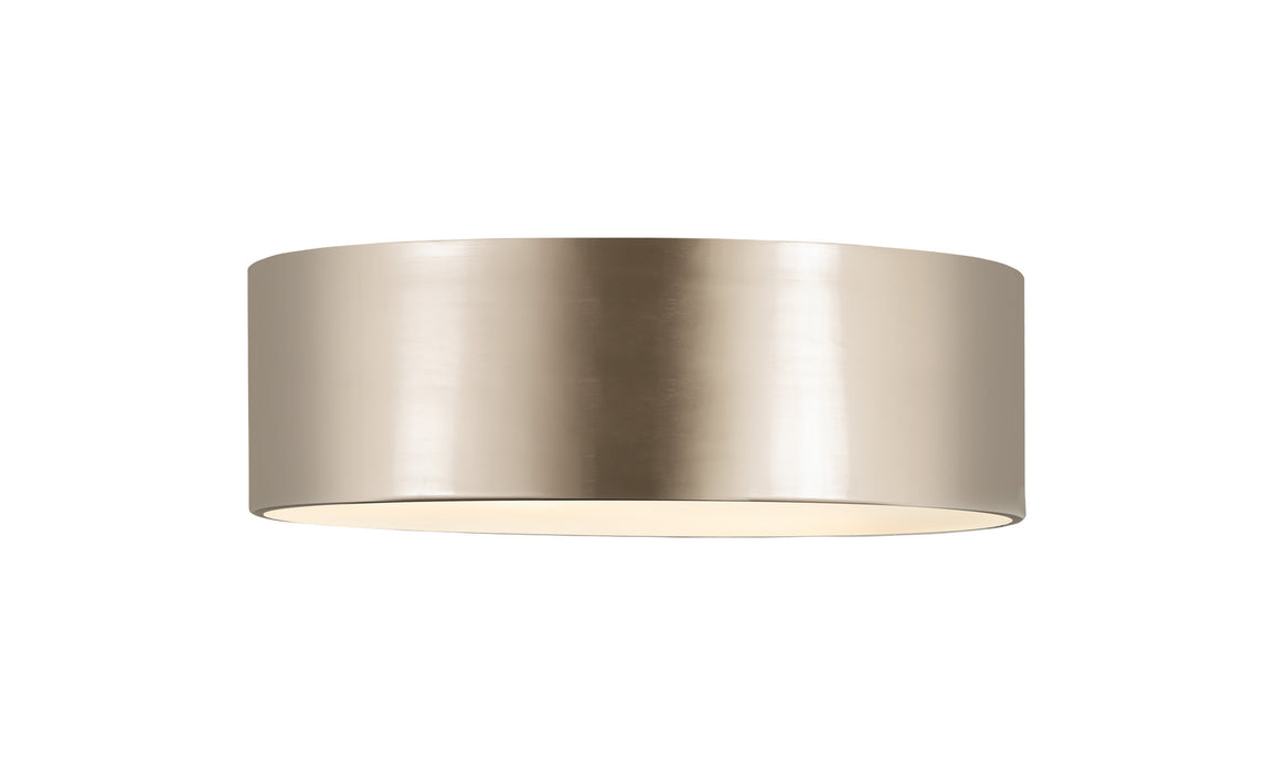 Z-Lite 2302F3-BN Three Light Flush Mount, Brushed Nickel