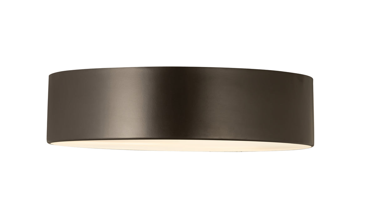 Z-Lite 2302F4-BRZ Four Light Flush Mount, Bronze