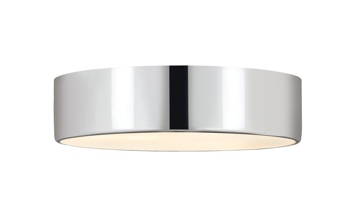 Z-Lite 2302F4-CH Four Light Flush Mount, Chrome