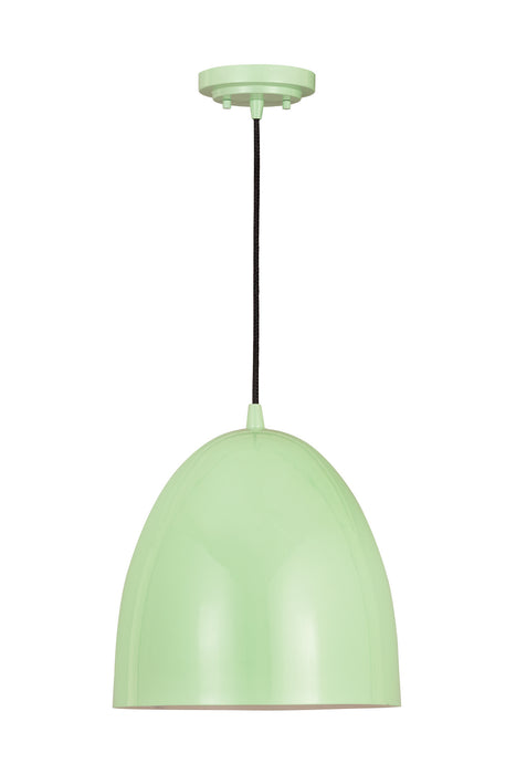 Z-Lite 6012P12-MIN One Light Pendant, Mint