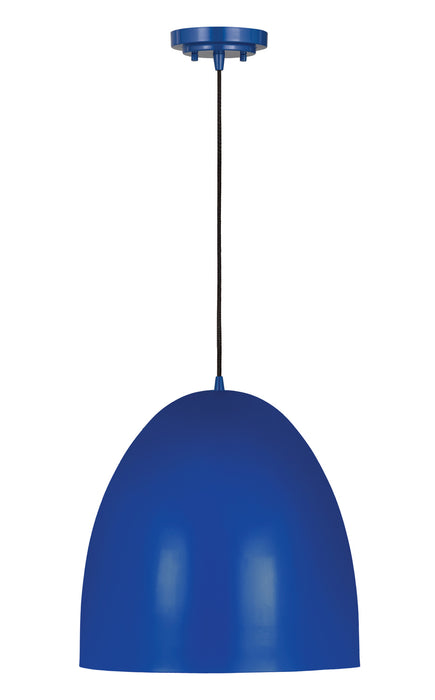 Z-Lite 6012P19-BLU Three Light Pendant, Blue