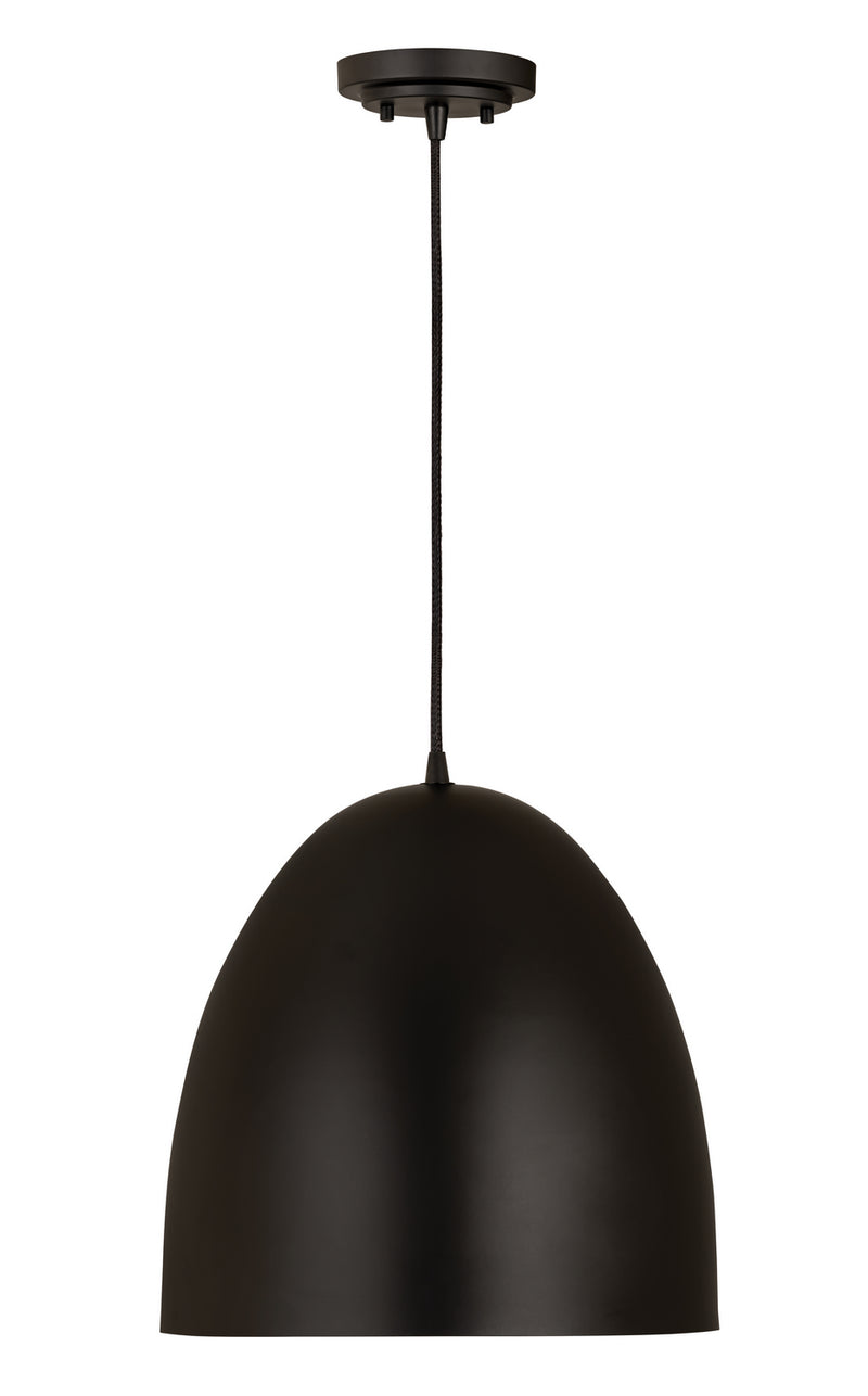 Z-Lite 6012P19-SBK Three Light Pendant, Satin Black