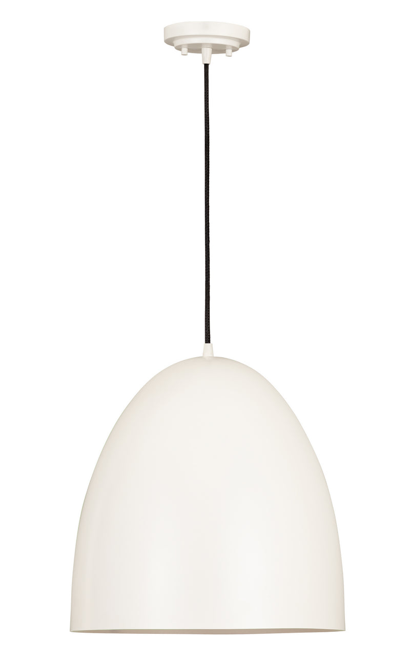 Z-Lite 6012P19-SWH Three Light Pendant, Satin White