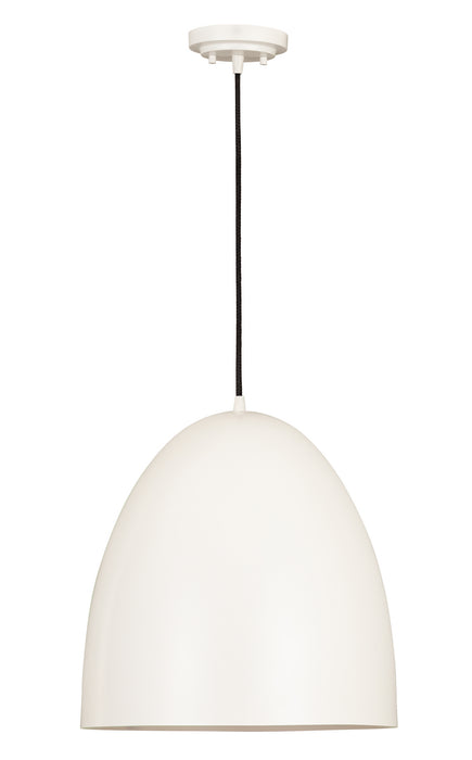 Z-Lite 6012P19-SWH Three Light Pendant, Satin White