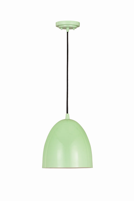 Z-Lite 6012P9-MIN One Light Pendant, Mint