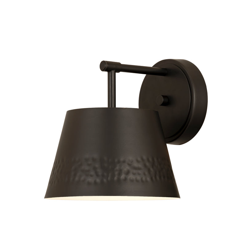 Z-Lite 6013-1S-MB One Light Wall Sconce, Matte Black