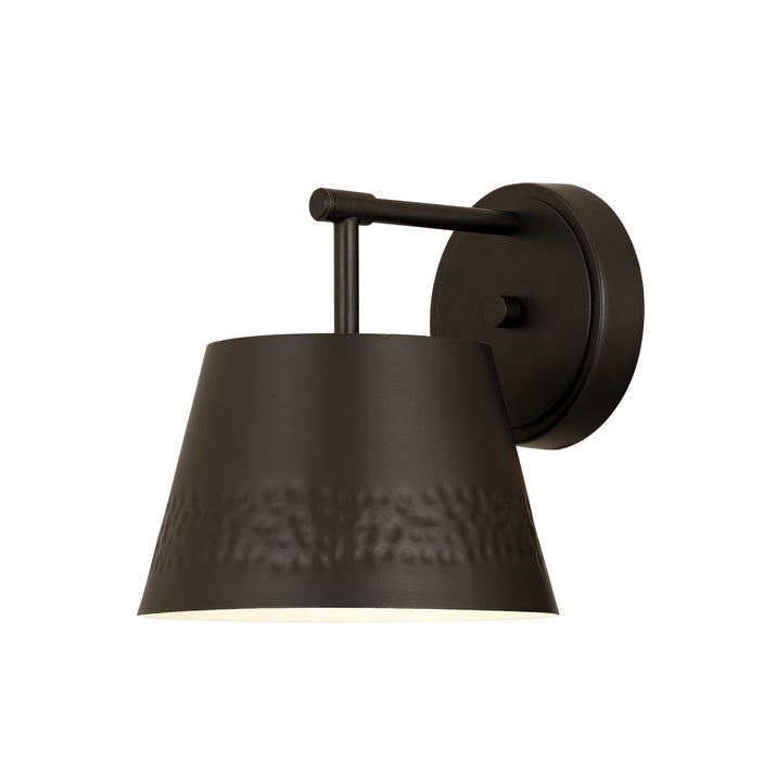 Z-Lite 6013-1S-MB One Light Wall Sconce, Matte Black