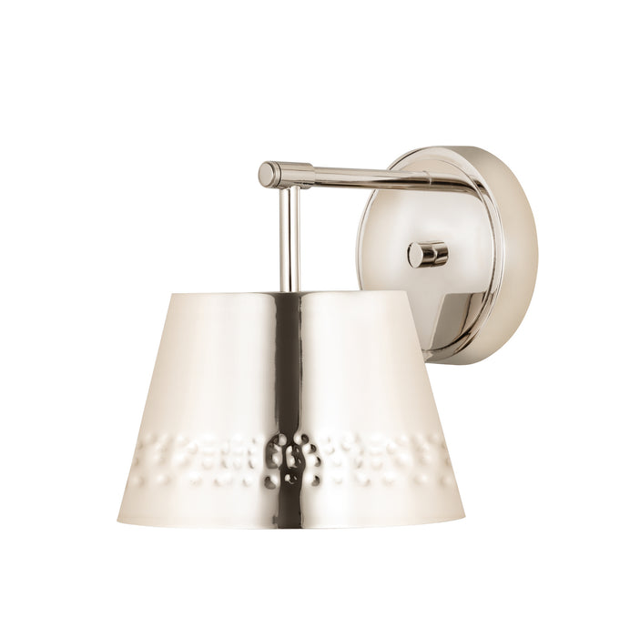 Z-Lite 6013-1S-PN One Light Wall Sconce, Polished Nickel