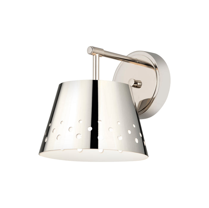Z-Lite 6014-1S-PN One Light Wall Sconce, Polished Nickel
