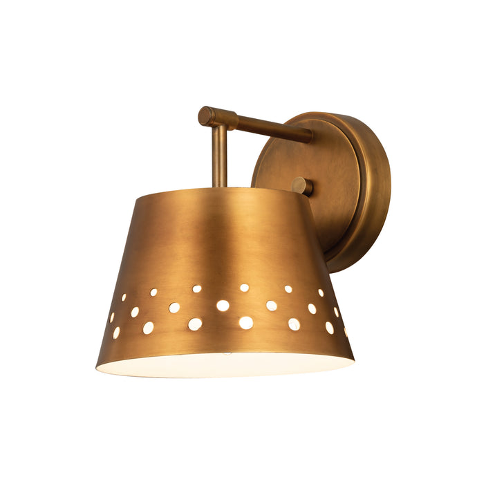 Z-Lite 6014-1S-RB One Light Wall Sconce, Rubbed Brass