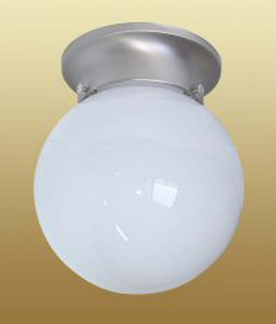 Capital Lighting 5569MN One Light Flush Mount, Matte Nickel