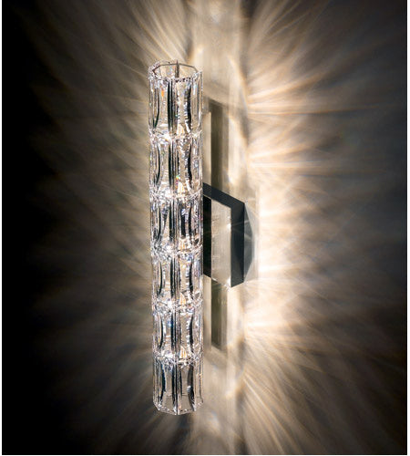Schonbek A9950NR700255 Five Light Wall Sconce, Stainless Steel