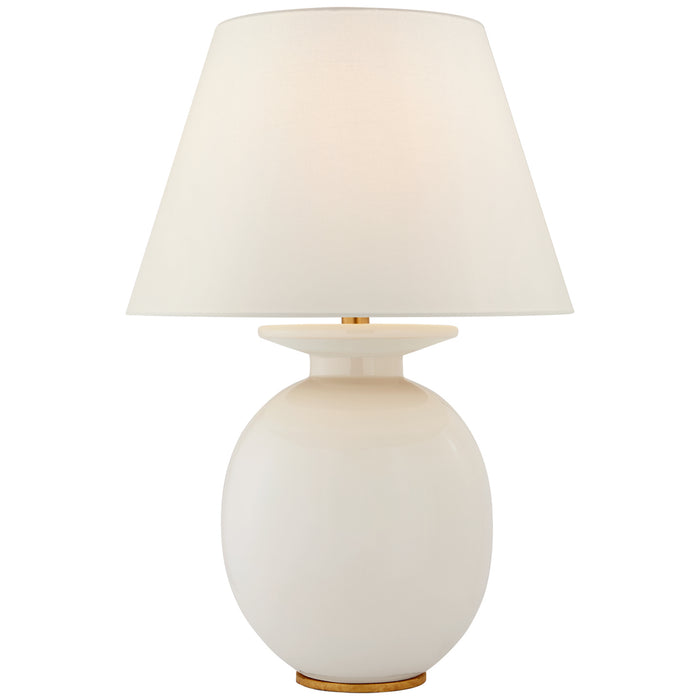 Visual Comfort Signature CS 3658IVO-L One Light Table Lamp, Ivory