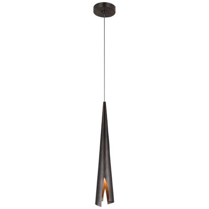 Visual Comfort Signature KW 5630BZ LED Pendant, Bronze