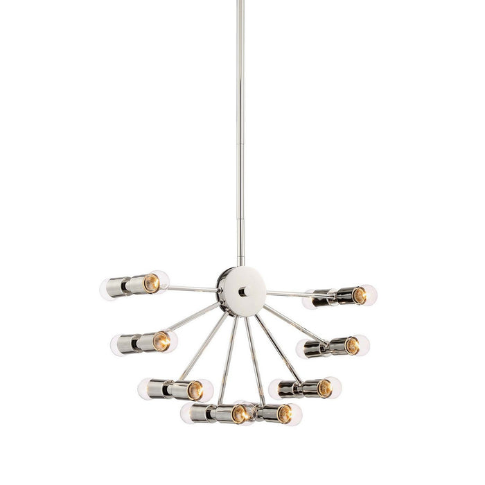 Zeev Lighting CD10180-16-PN 16 Light Chandelier, Polished Nickel