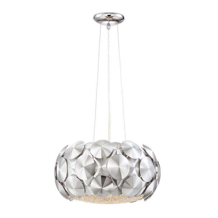 Zeev Lighting CD10186-6-CH Six Light Chandelier, Chrome