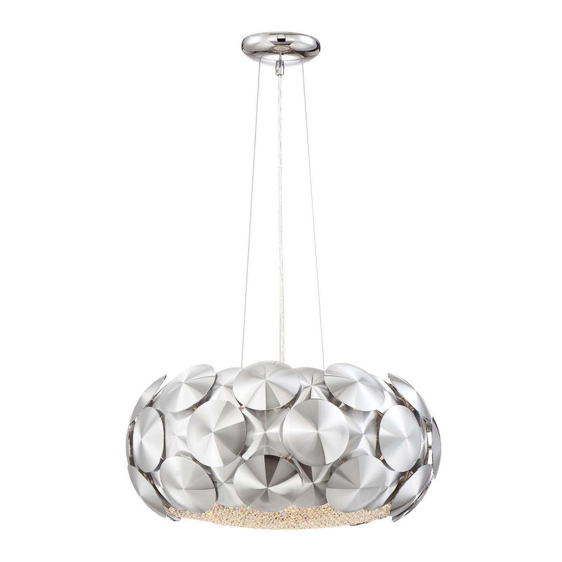 Zeev Lighting CD10187-7-CH Seven Light Chandelier, Chrome