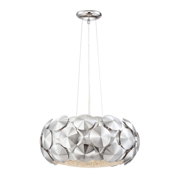 Zeev Lighting CD10187-7-CH Seven Light Chandelier, Chrome