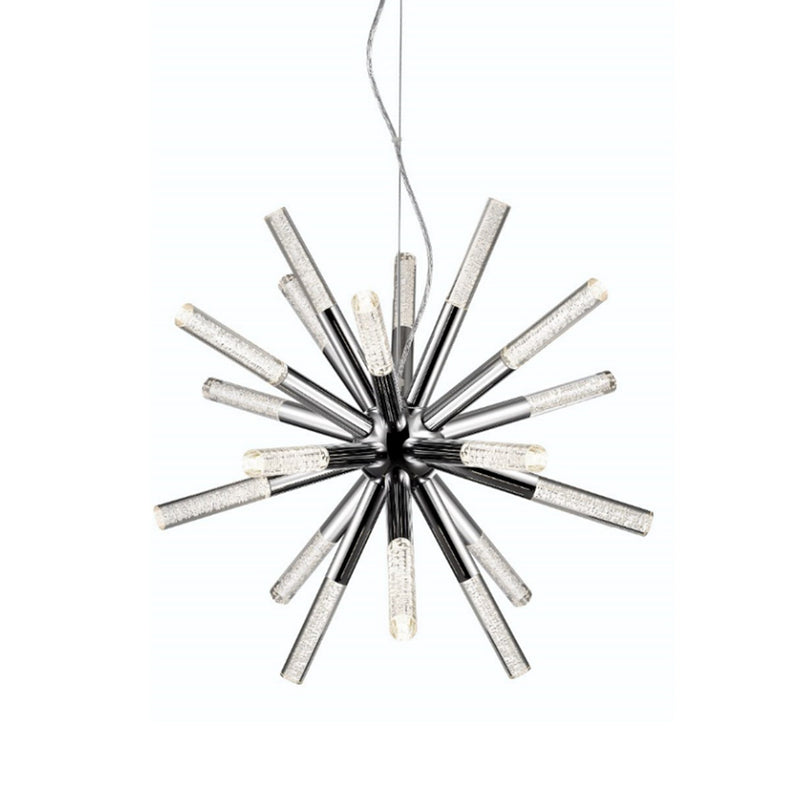 Zeev Lighting CD10234-LED-CH LED Chandelier, Chrome