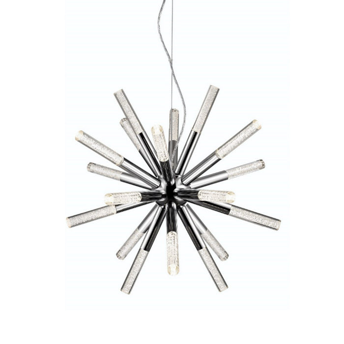 Zeev Lighting CD10234-LED-CH LED Chandelier, Chrome