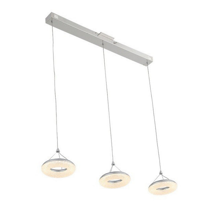 Zeev Lighting MP40034-LED-CH LED Mini Pendant, Chrome