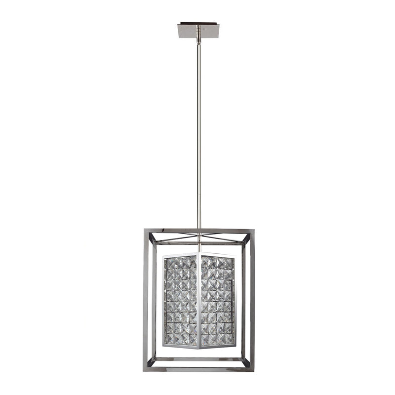 Zeev Lighting P30016-3-SS Three Light Pendant, Stainless Steel