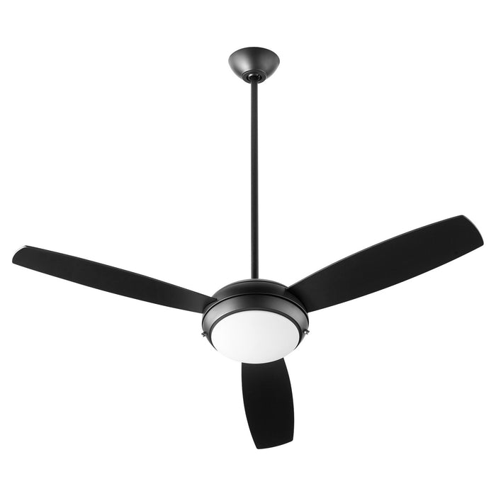 Quorum 20523-59 52" Ceiling Fan, Matte Black
