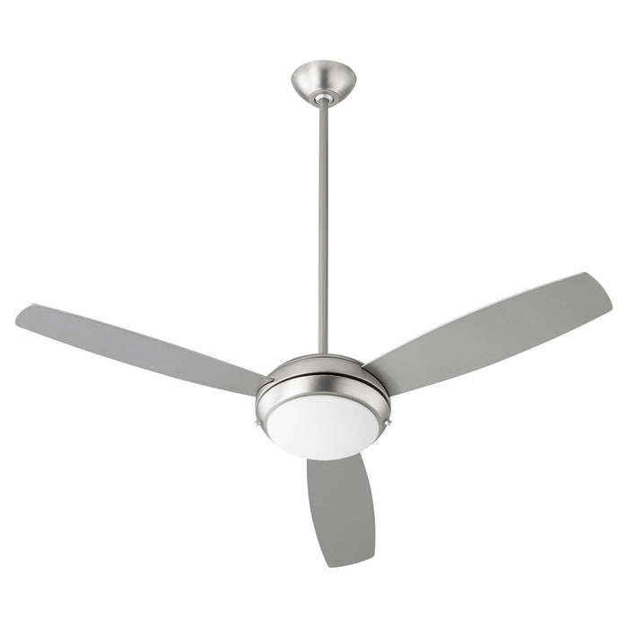 Quorum 20523-65 52" Ceiling Fan, Satin Nickel