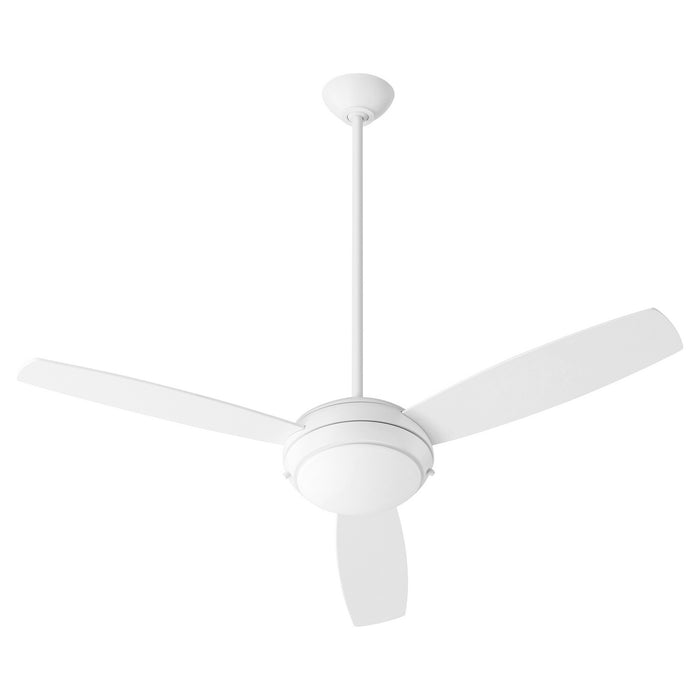 Quorum 20523-8 52" Ceiling Fan, Studio White