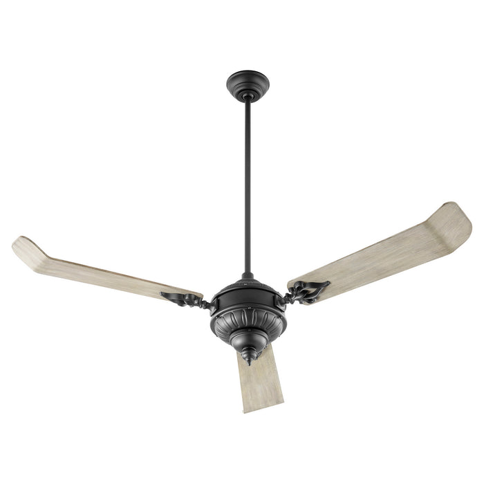 Quorum 27603-69 60" Ceiling Fan, Textured Black