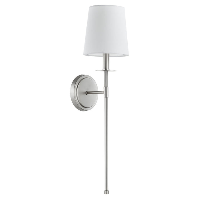 Quorum 514-1-65 One Light Wall Mount, Satin Nickel