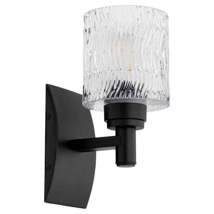 Quorum 5184-1-69 One Light Wall Mount, Textured Black