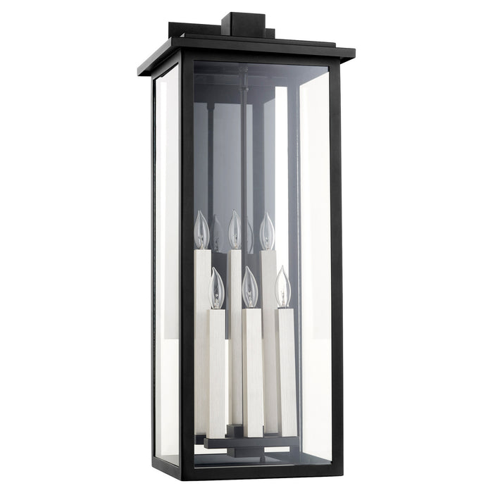Quorum 7027-6-69 Six Light Lantern, Textured Black