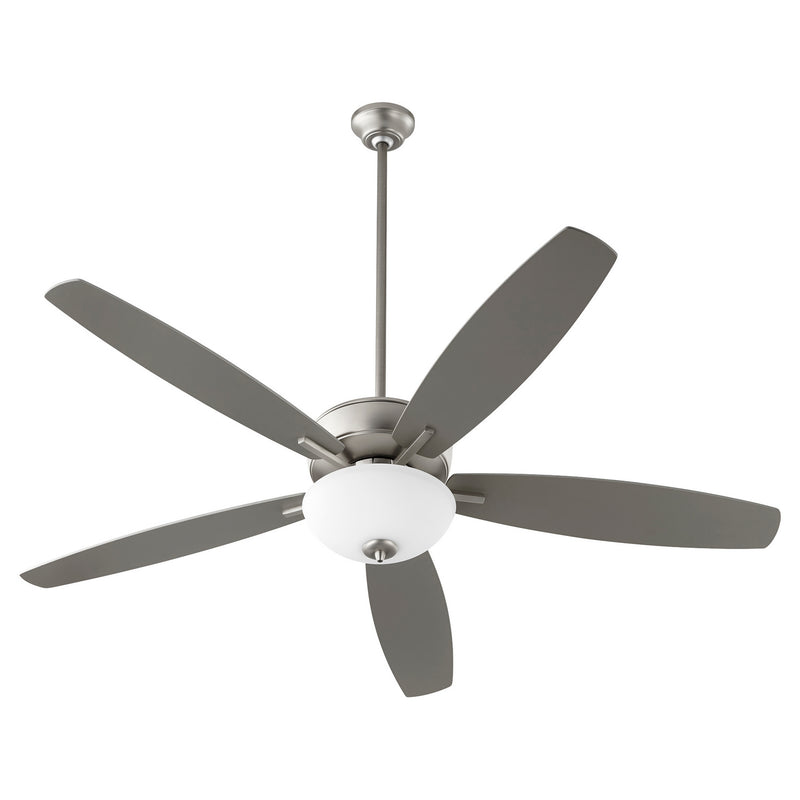 Quorum 70605-65 60" Ceiling Fan, Satin Nickel