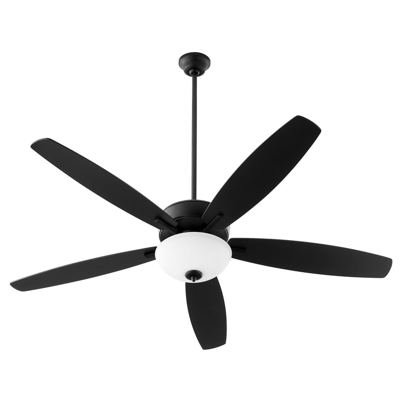 Quorum 70605-69 60" Ceiling Fan, Textured Black