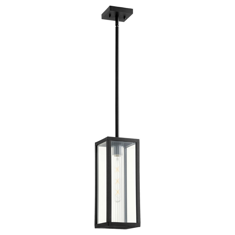 Quorum 748-15-69 One Light Pendant, Textured Black