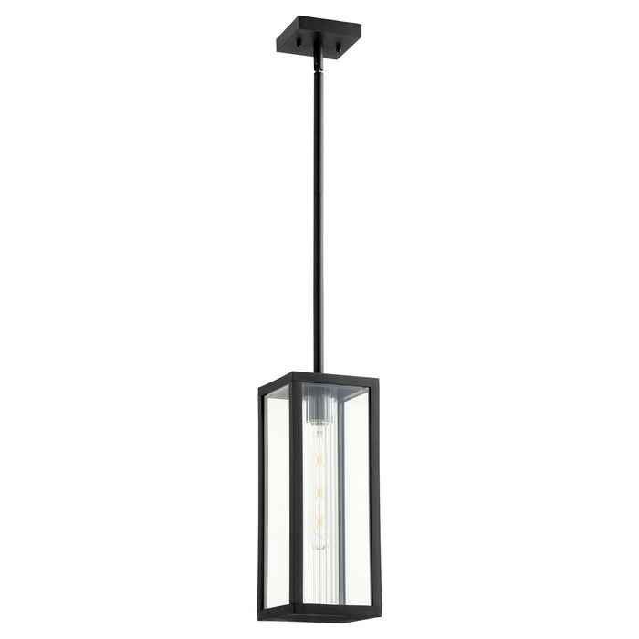 Quorum 748-15-69 One Light Pendant, Textured Black