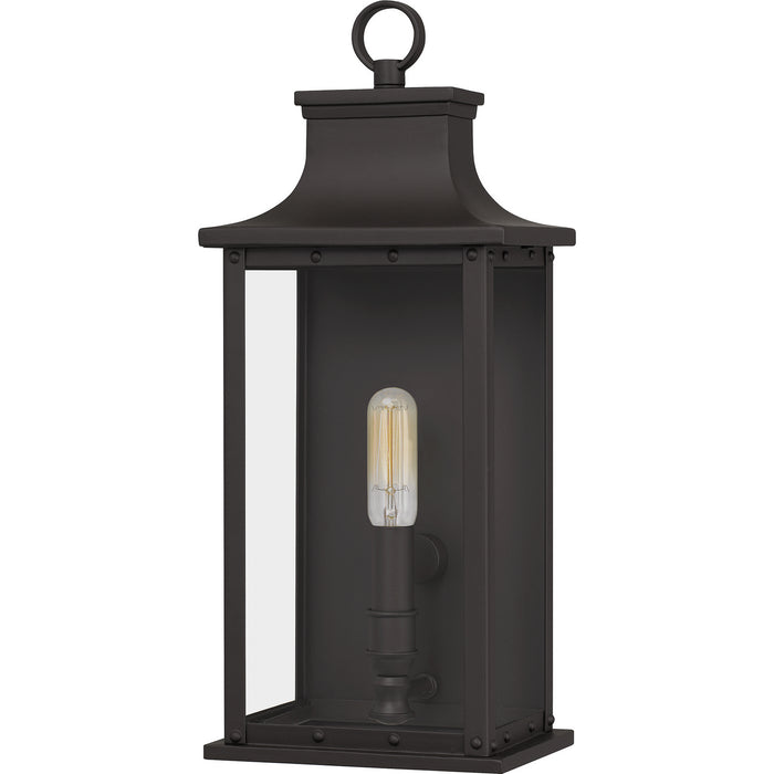 Quoizel ABY8407OZ One Light Outdoor Wall Mount, Old Bronze