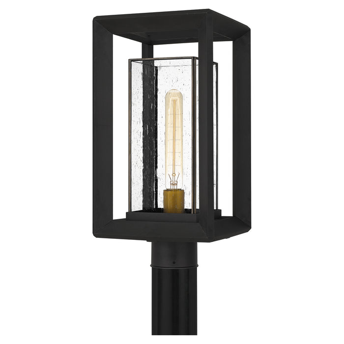 Quoizel INF9009EK One Light Outdoor Post Mount, Earth Black