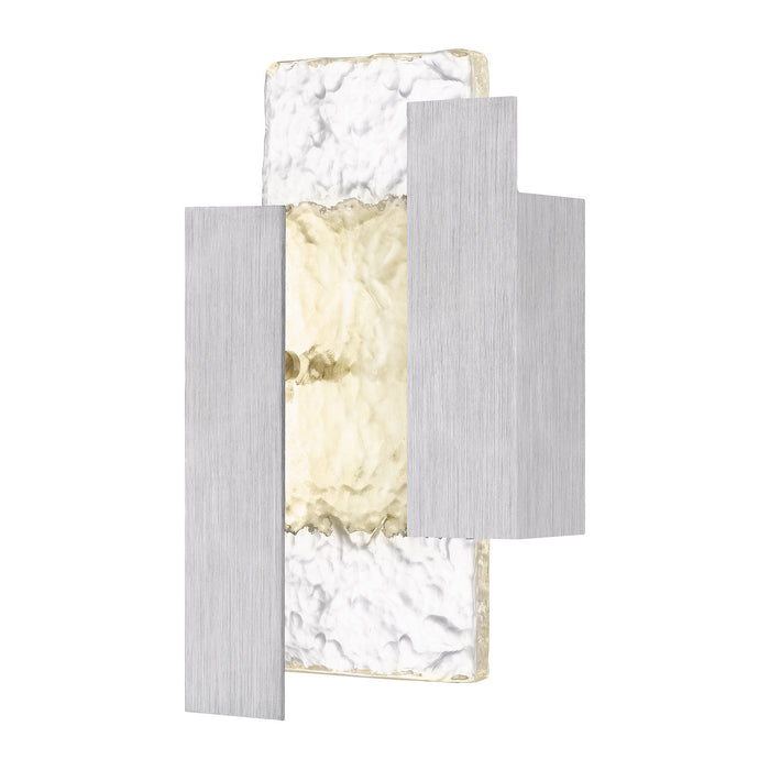 Quoizel MIA8408BRA LED Outdoor Wall Mount, Brushed Aluminum