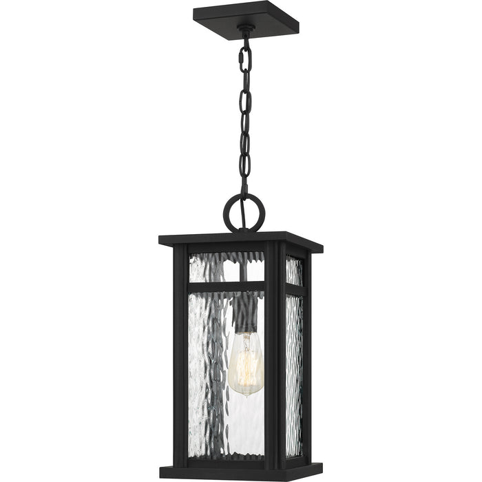 Quoizel MOI1908EK One Light Outdoor Hanging Lantern, Earth Black