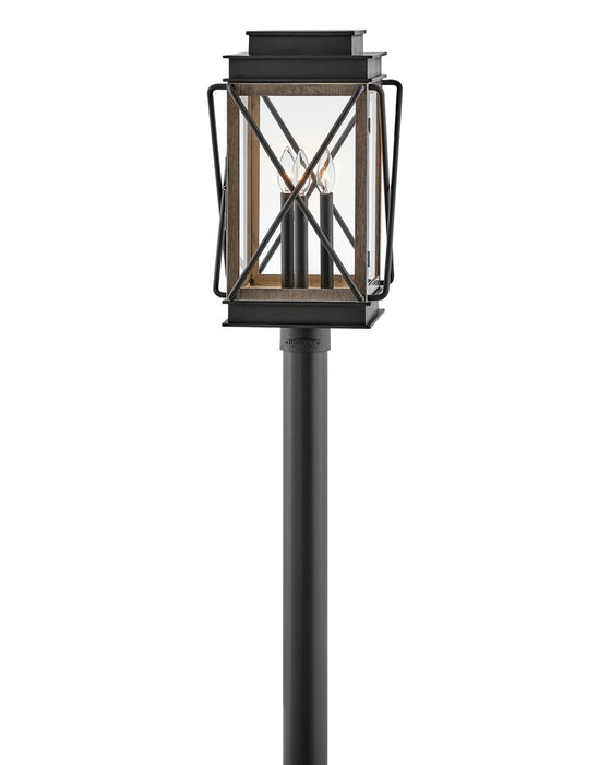 Hinkley 11191BK LED Post Top or Pier Mount, Black