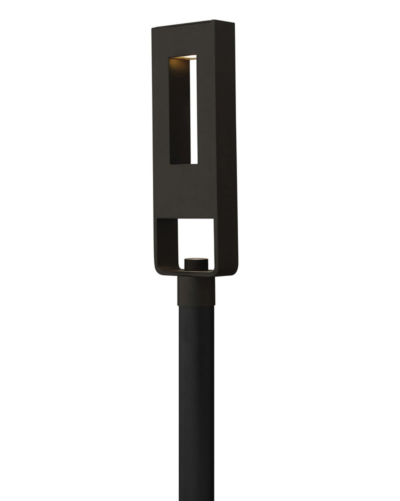 Hinkley 1641SK-LL LED Post Top or Pier Mount, Satin Black