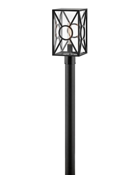 Hinkley 18371BK LED Post Top or Pier Mount, Black