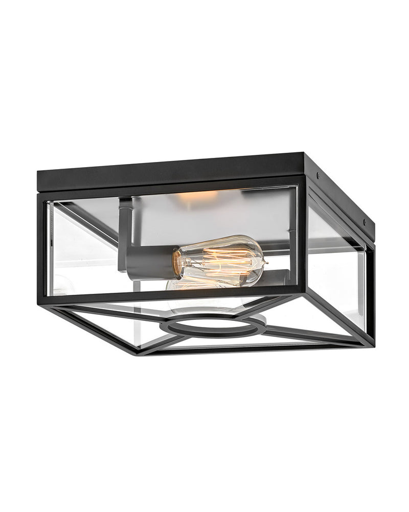 Hinkley 18373BK LED Flush Mount, Black