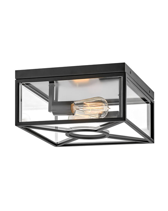 Hinkley 18373BK LED Flush Mount, Black