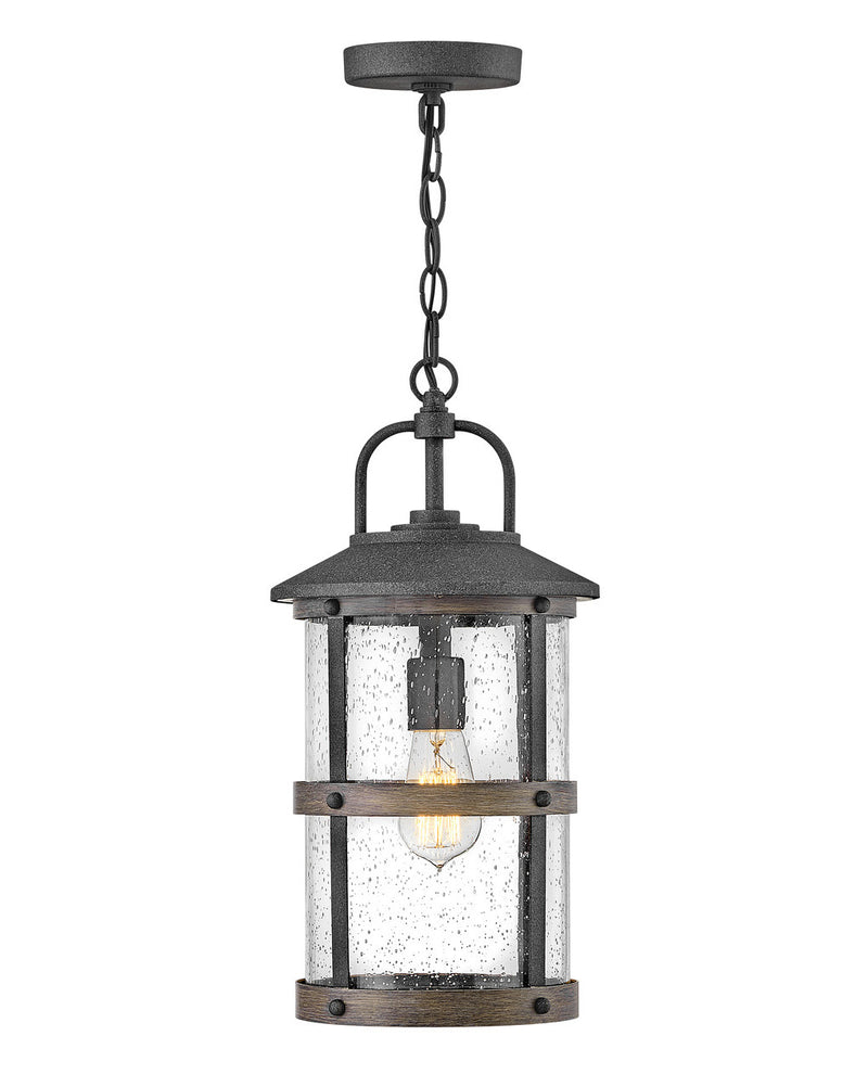 Hinkley 2682DZ-LL LED Hanging Lantern, Aged Zinc