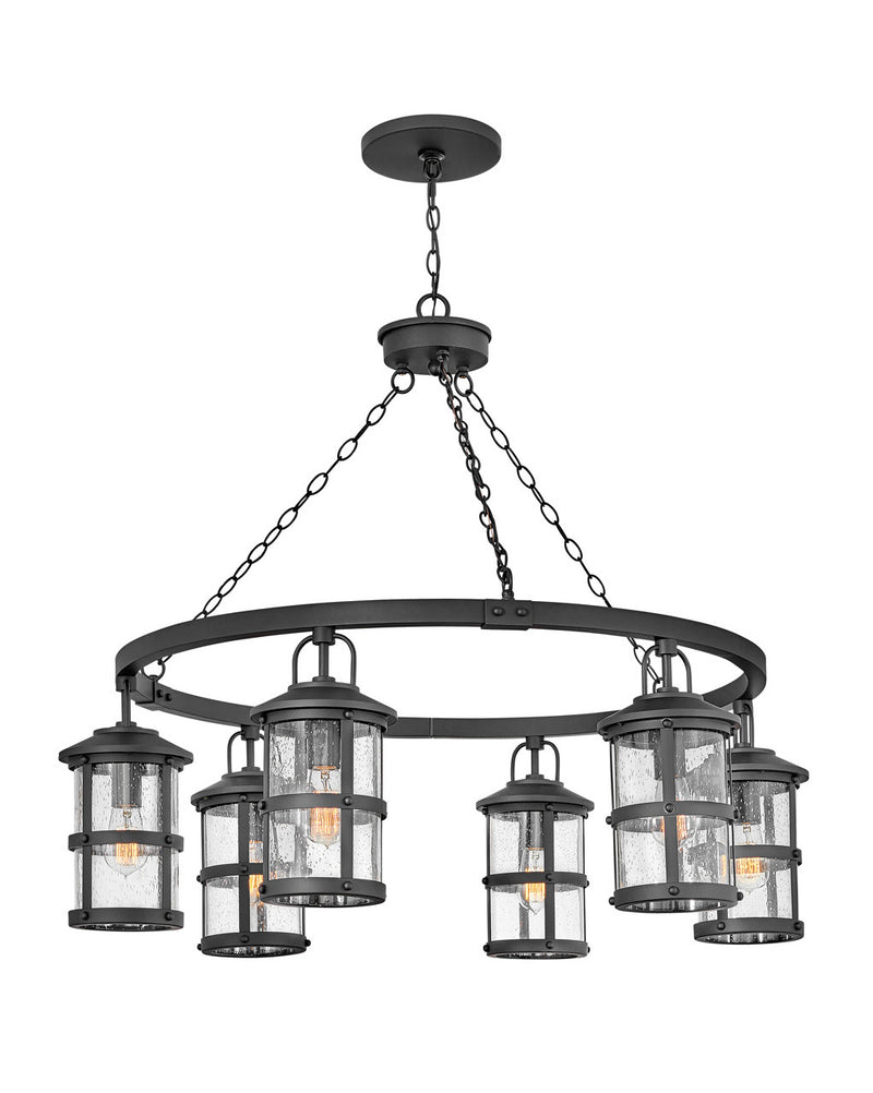 Hinkley 2689BK-LL LED Lantern, Black