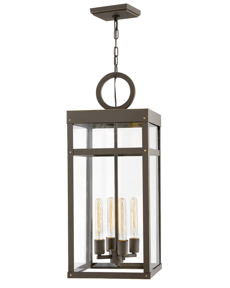 Hinkley 2808OZ-LL LED Lantern, Oil Rubbed Bronze