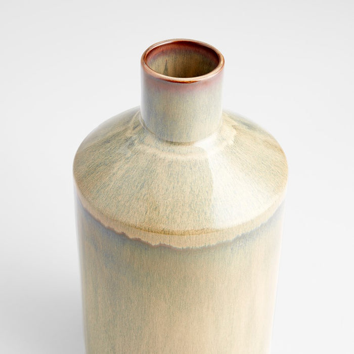 Cyan 10534 Vase, Olive Glaze